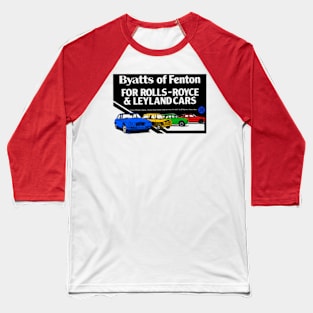 BRITISH LEYLAND CAR DEALERSHIP - advert Baseball T-Shirt